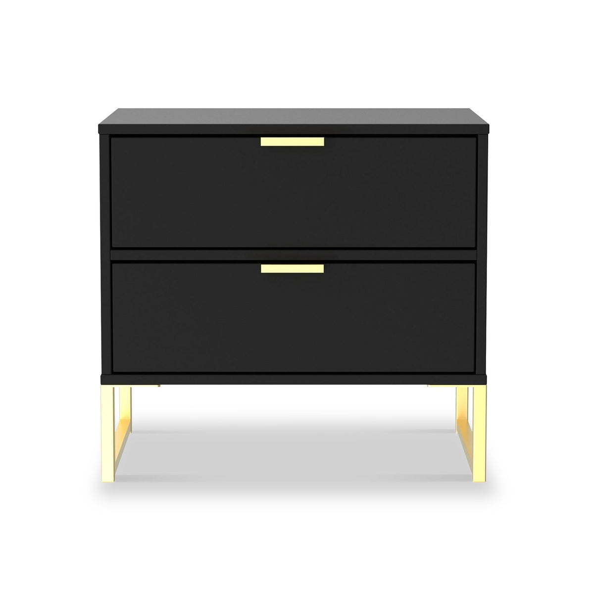 Hudson 2 Drawer Bedside Table