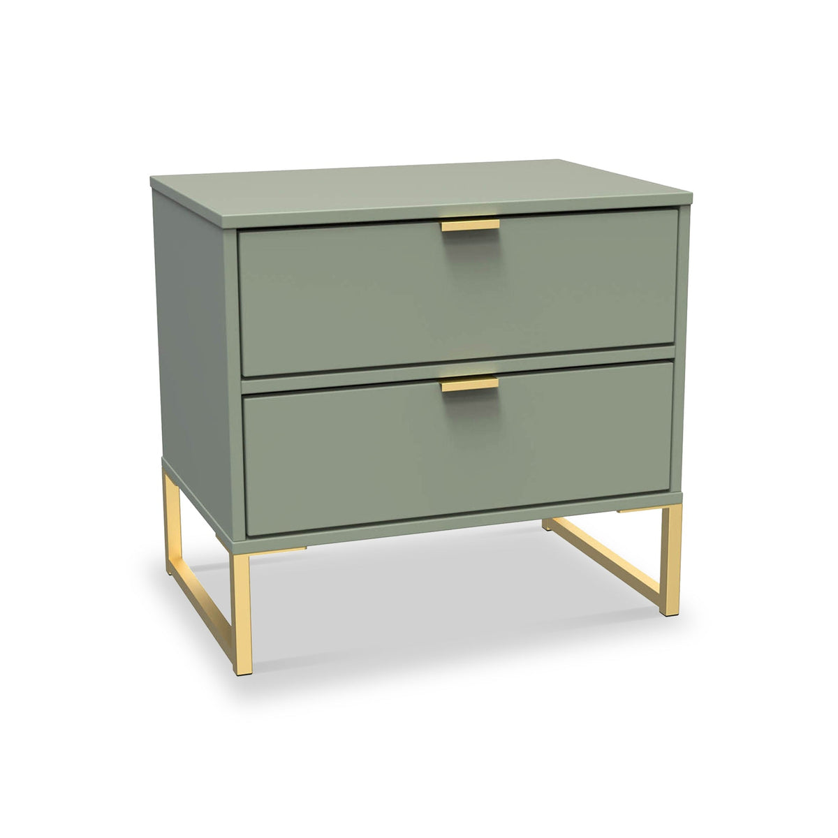 Hudson 2 Drawer Bedside Table
