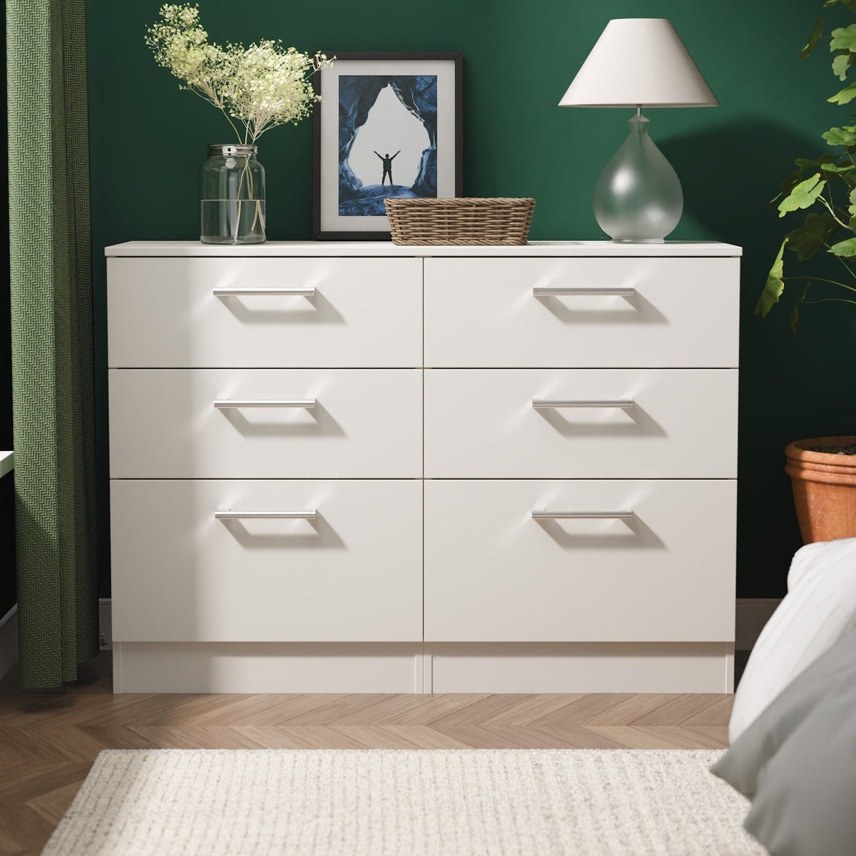 Hadley 6 Drawer Wide Chest