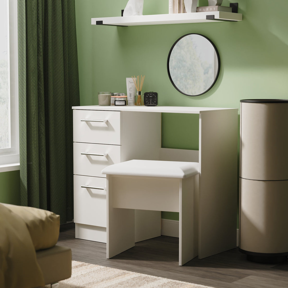 Hadley 3 Drawer Dressing Table