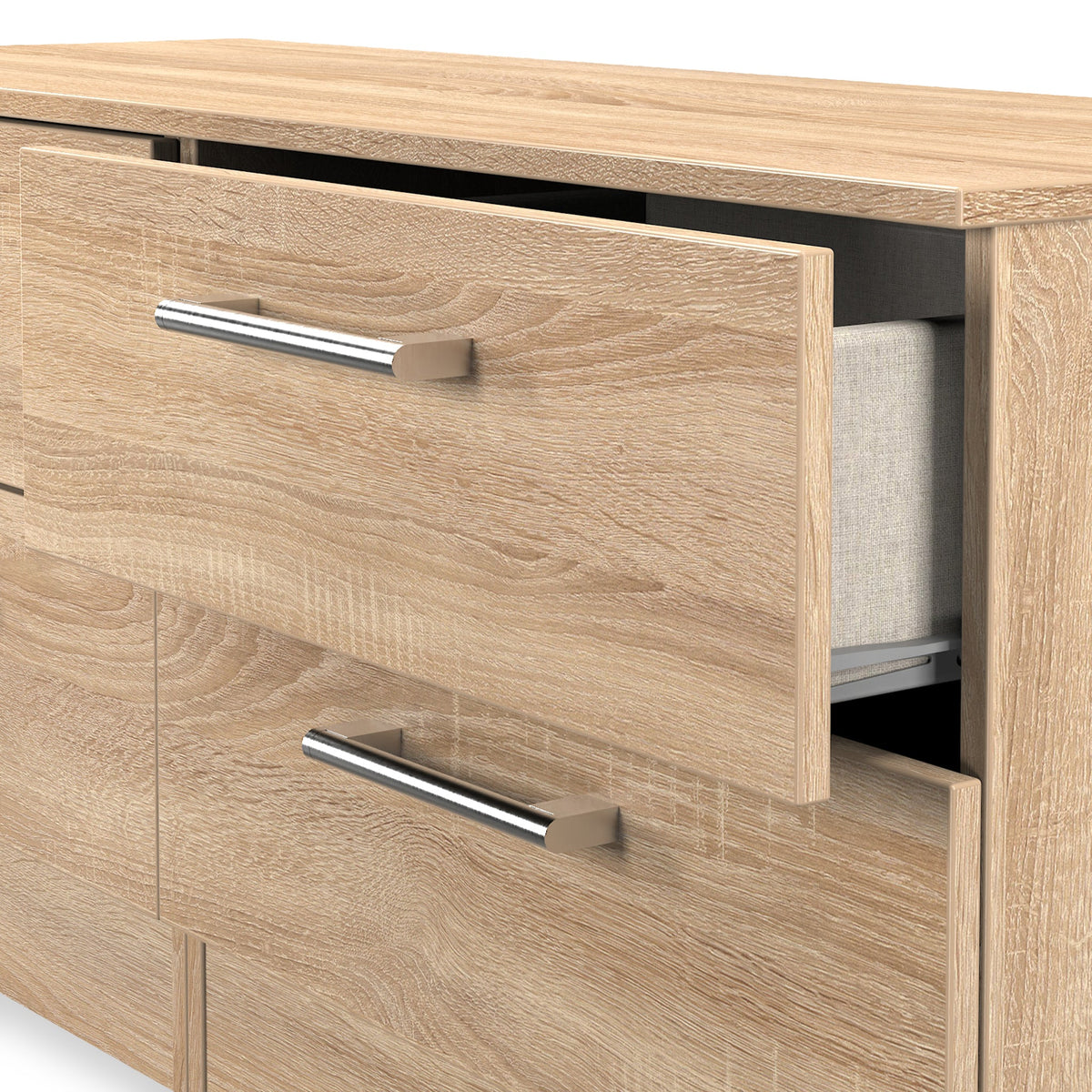 Hadley 4 Drawer Low Storage Unit