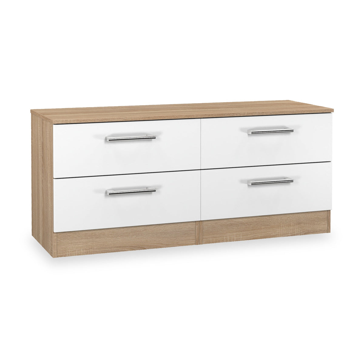 Hadley 4 Drawer Low Storage Unit