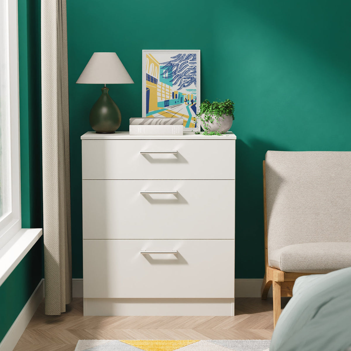 Hadley 3 Drawer Deep Chest
