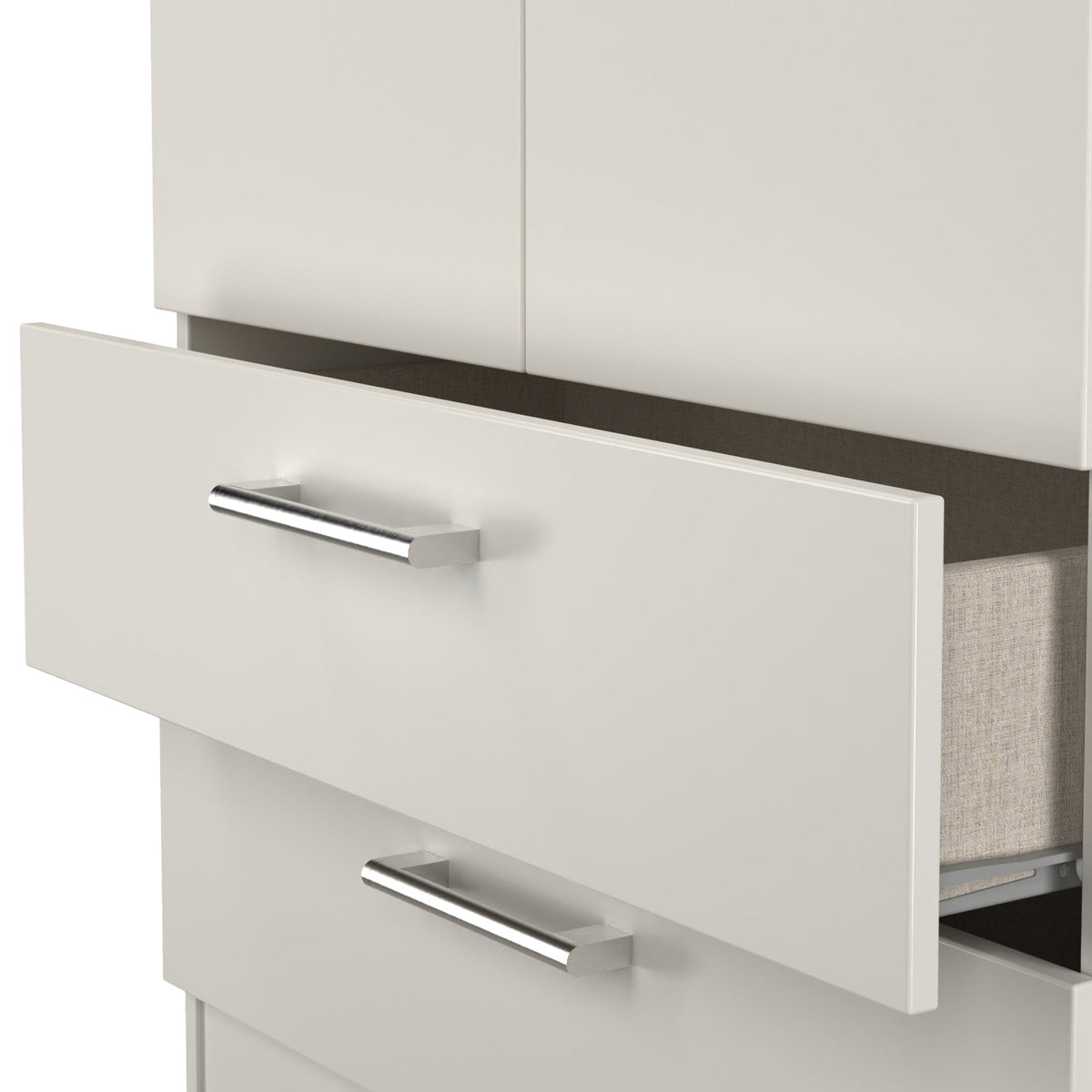 Hadley Double Wardrobe With 2 Drawers