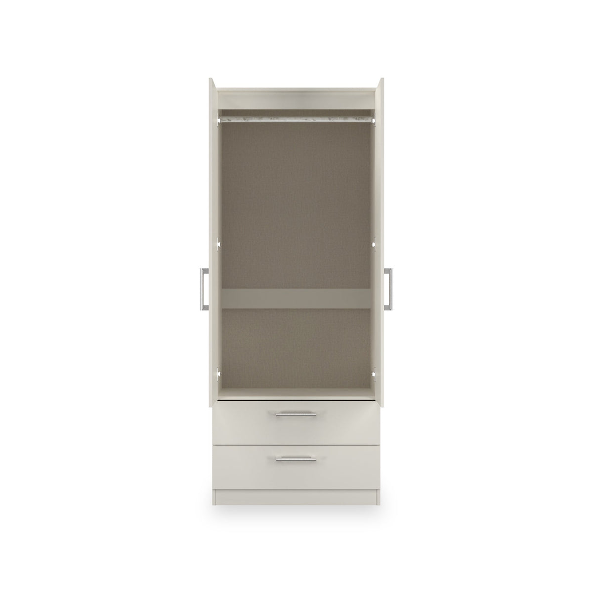 Hadley Double Wardrobe With 2 Drawers