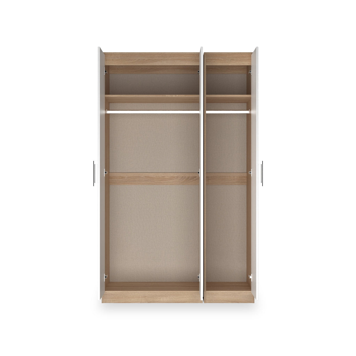 Hadley Triple Mirrored Wardrobe