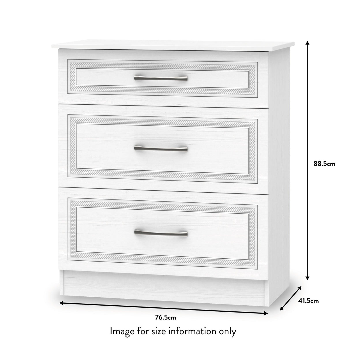 Killgarth 3 Drawer Deep Chest