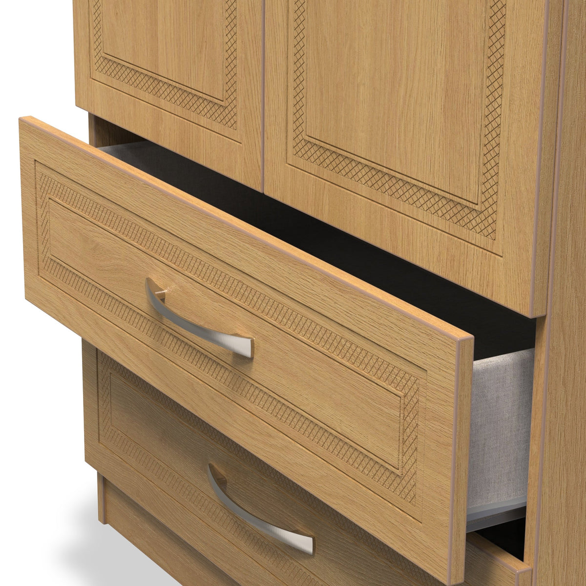 Killgarth 2 Door 2 Drawer Wardrobe