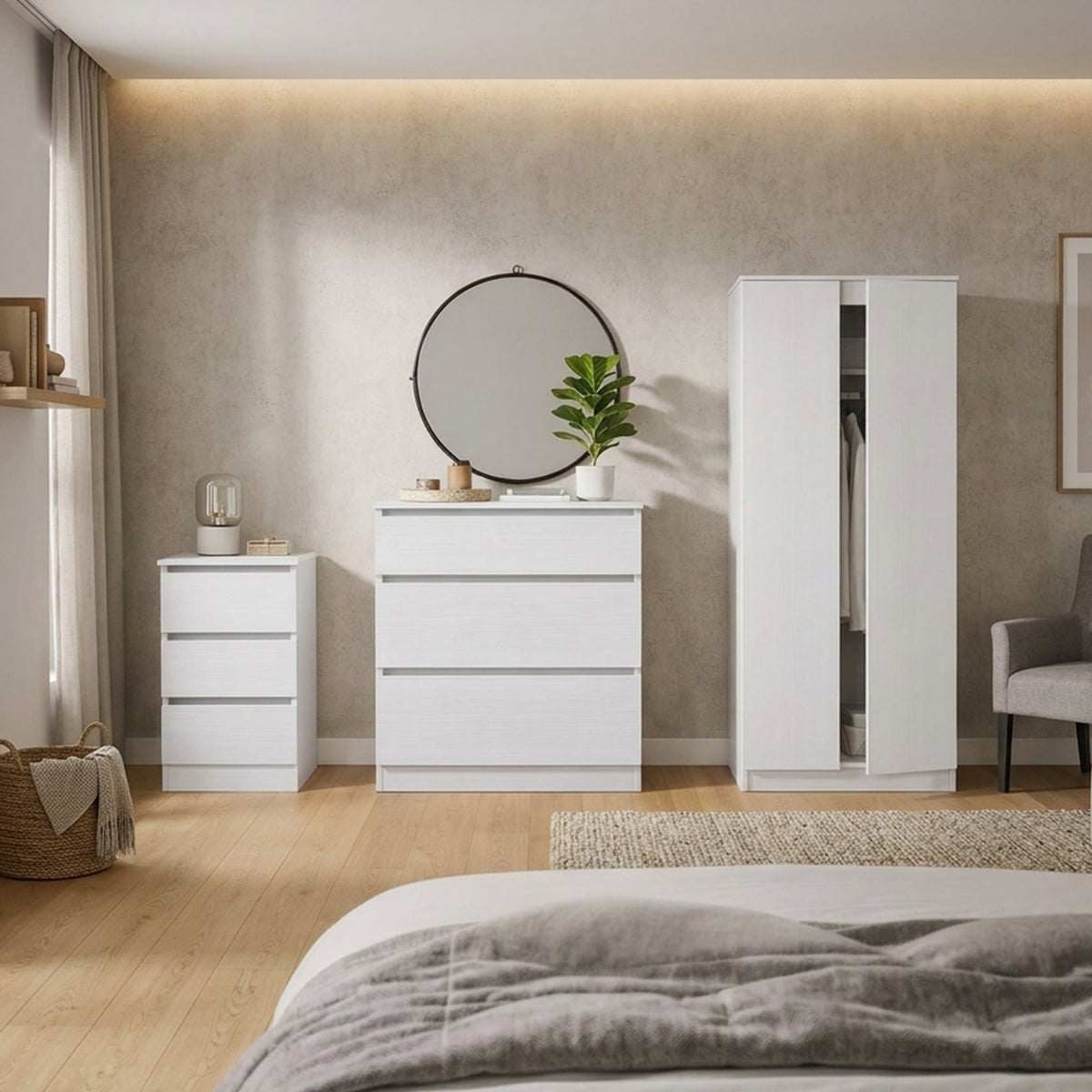 Langley 3 Piece Bedroom Set