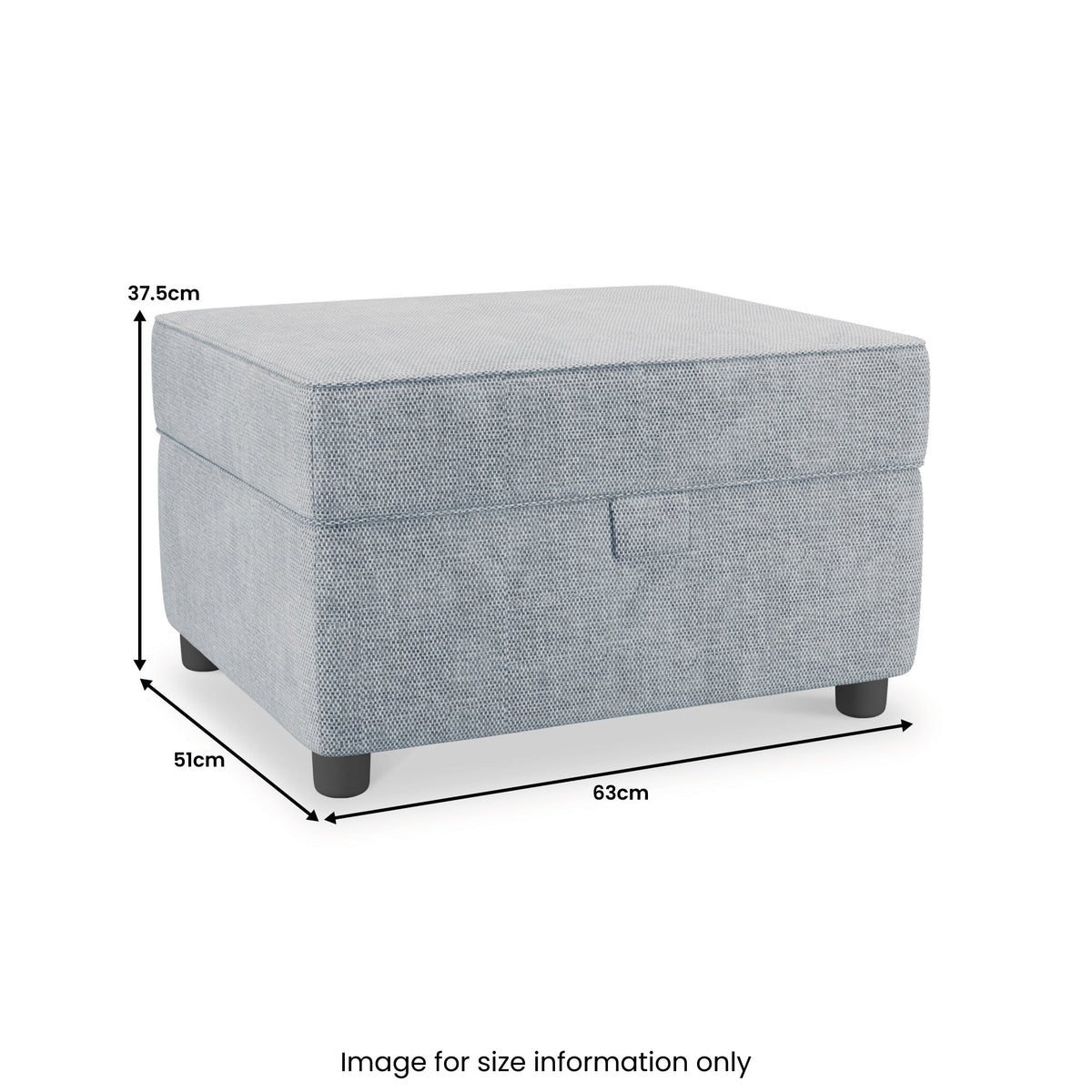 Rusford Storage Footstool