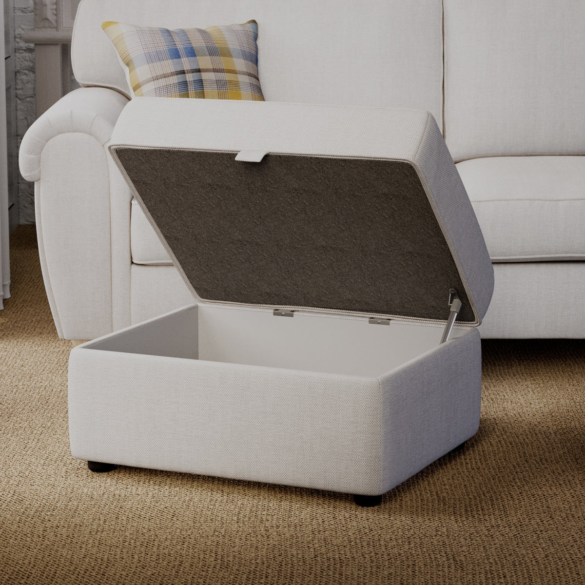 Rusford Storage Footstool