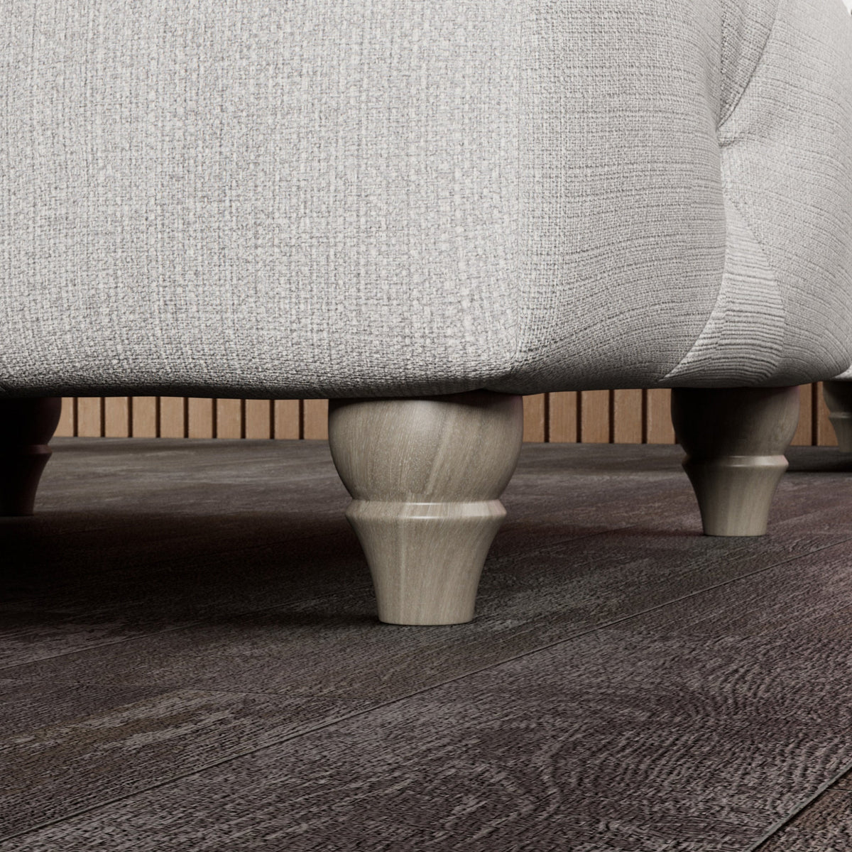 Everett Button Top Footstool