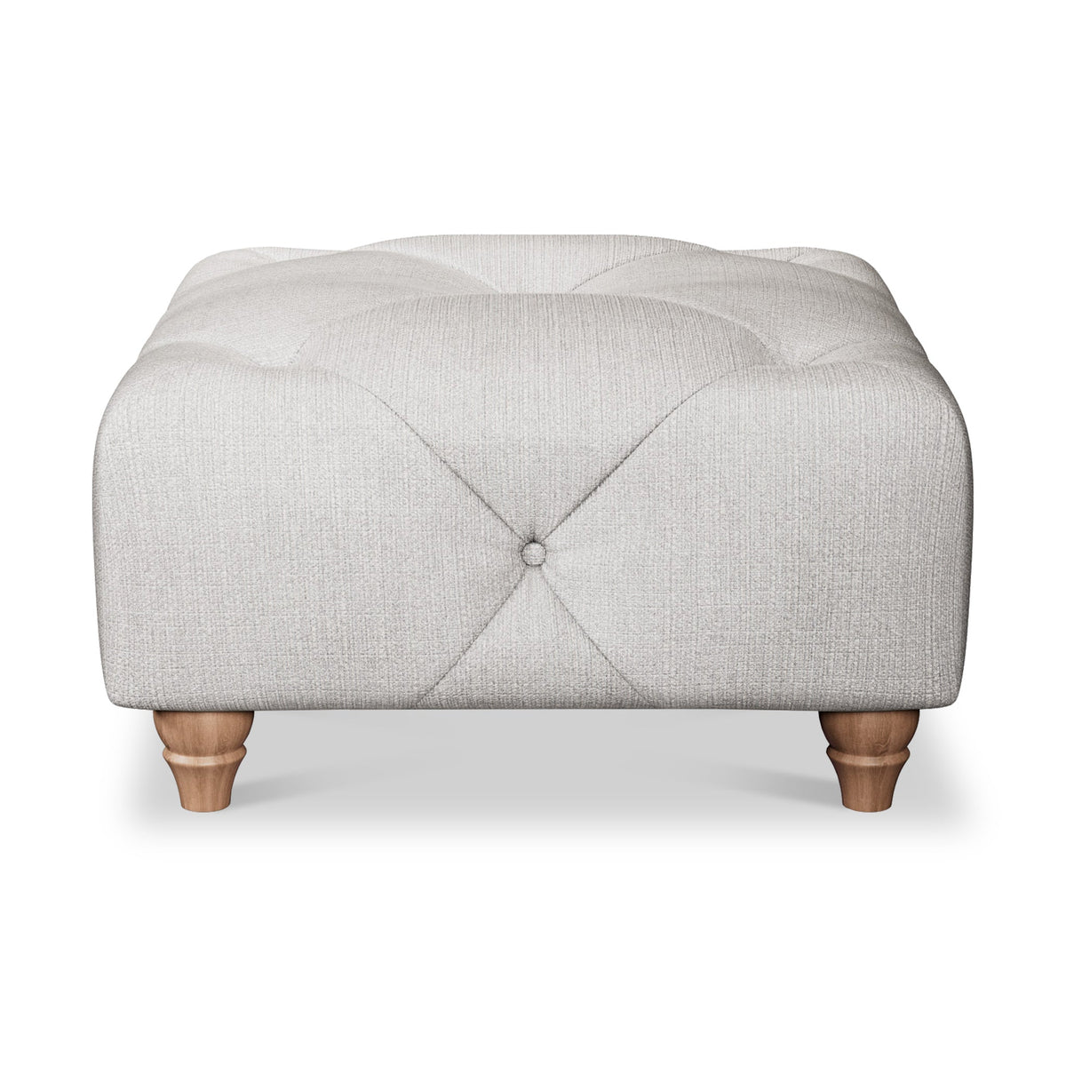 Everett Button Top Footstool