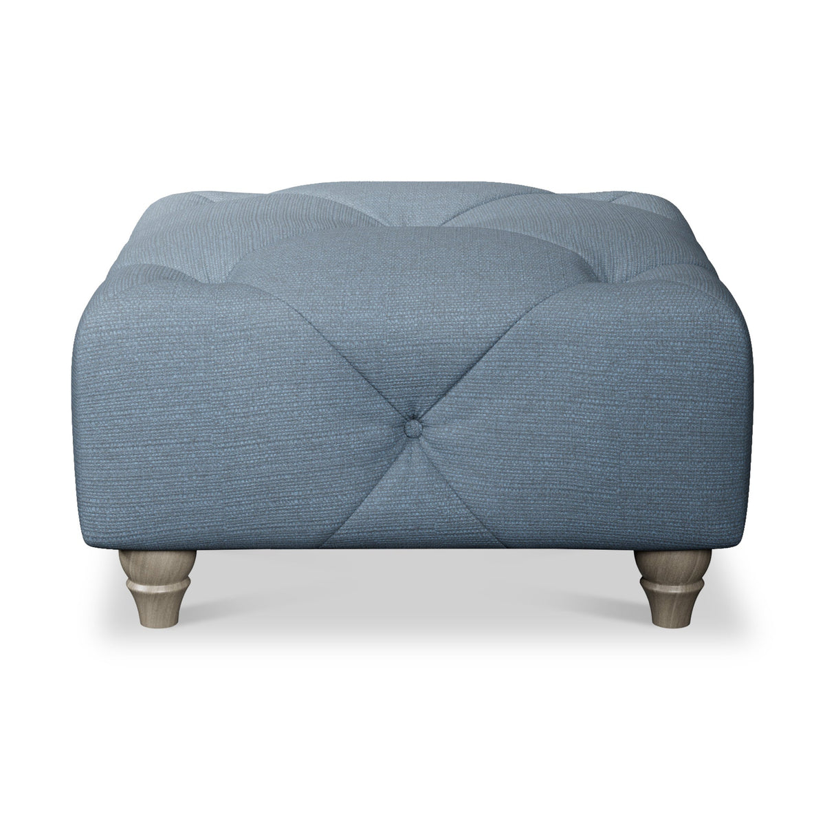 Everett Button Top Footstool