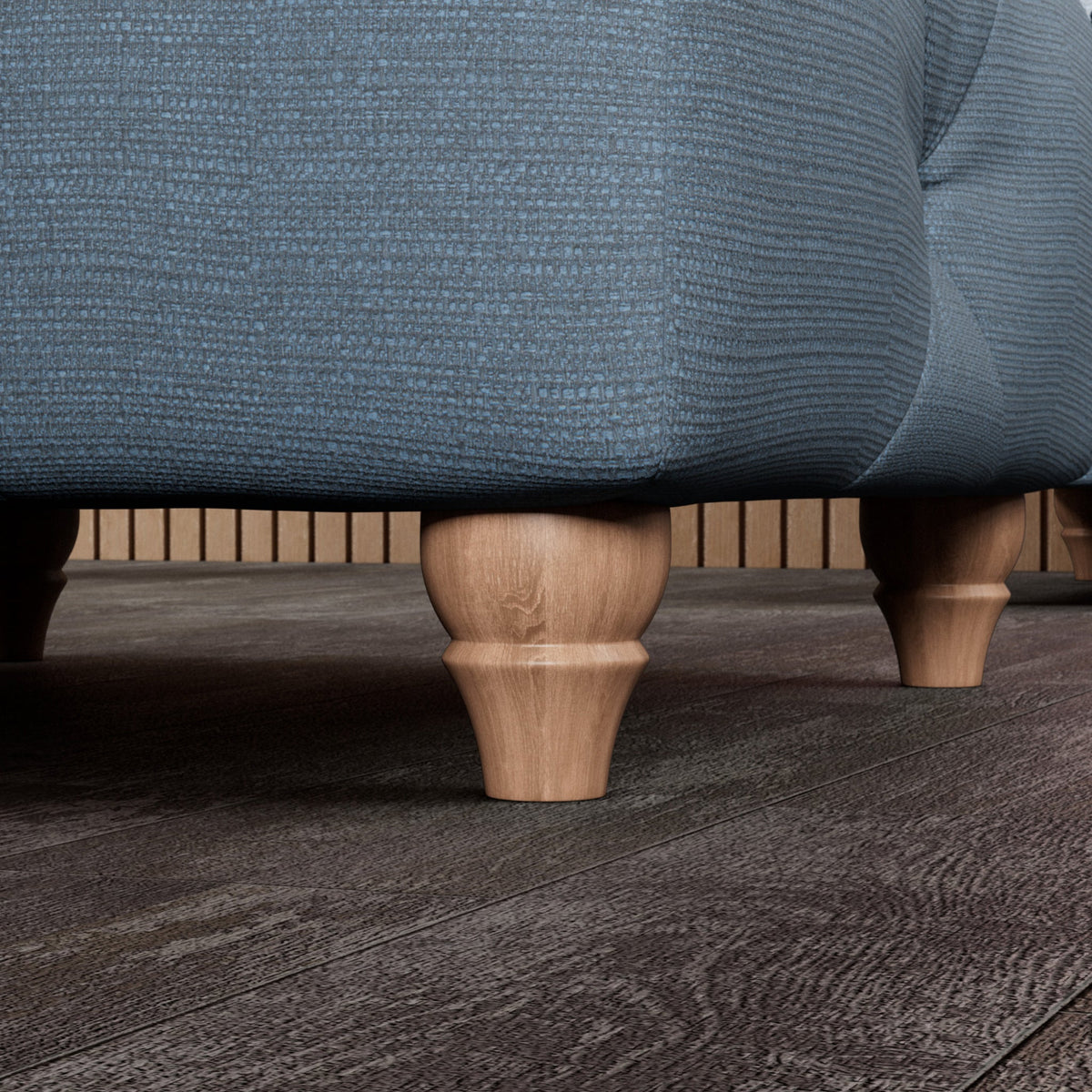 Everett Button Top Footstool