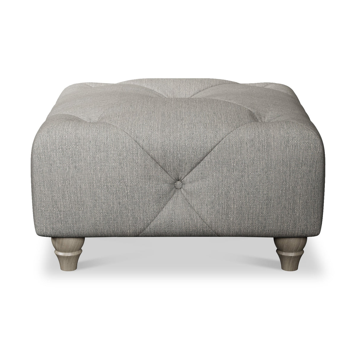 Everett Button Top Footstool