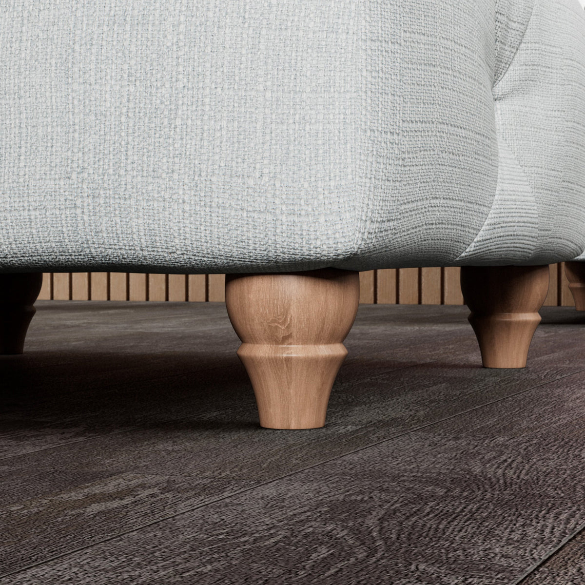 Everett Button Top Footstool