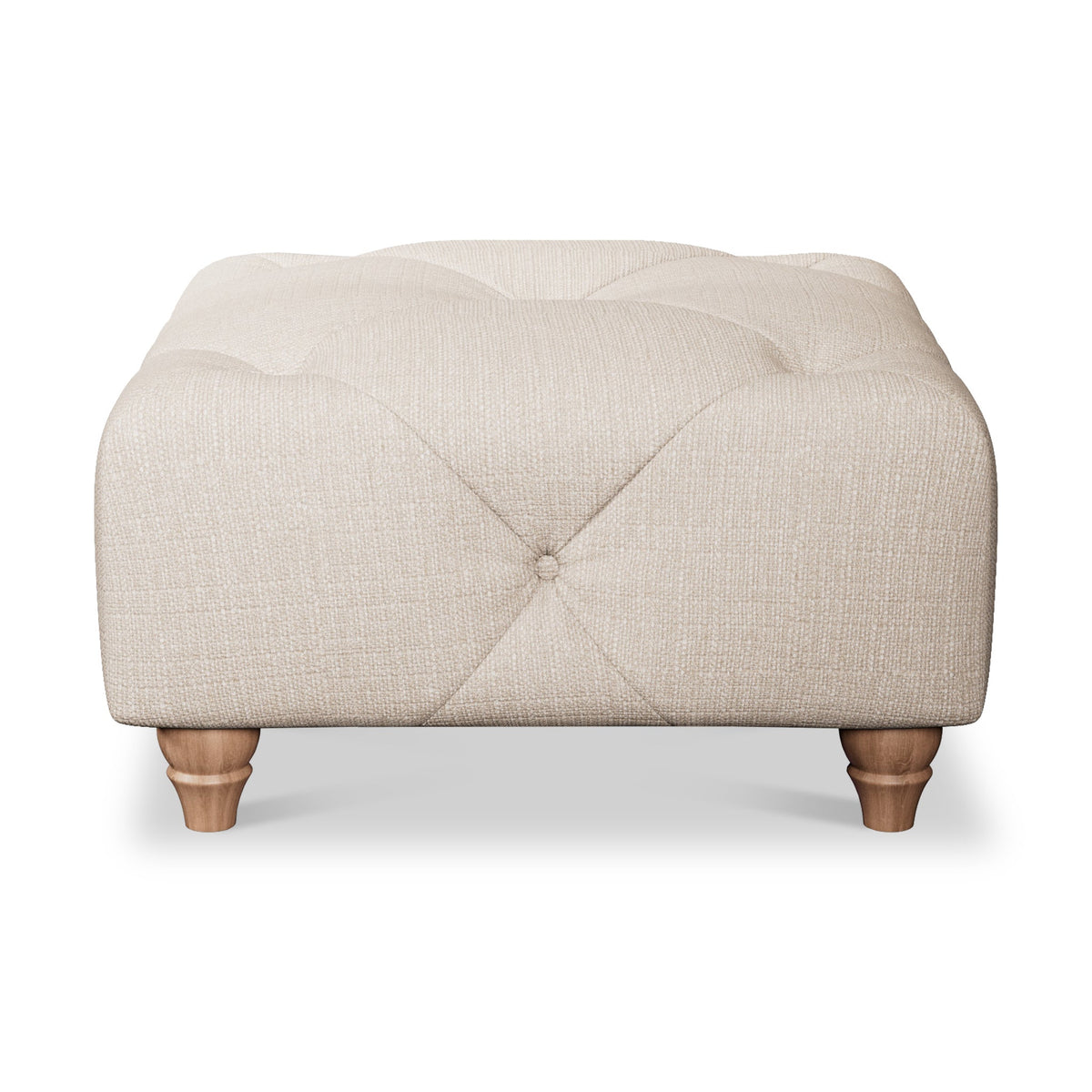 Everett Button Top Footstool