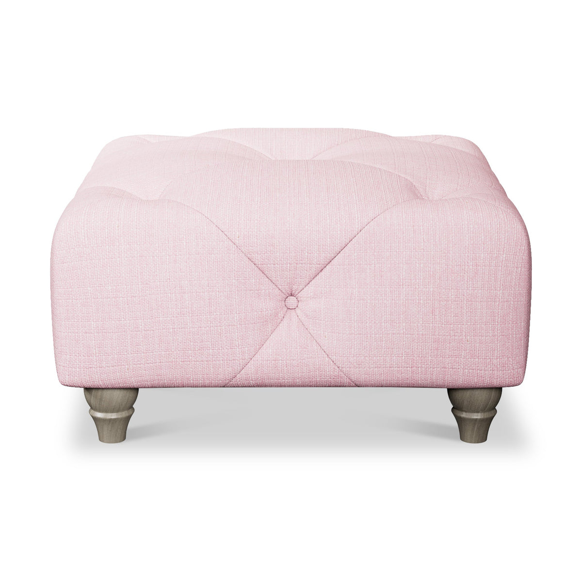 Everett Button Top Footstool
