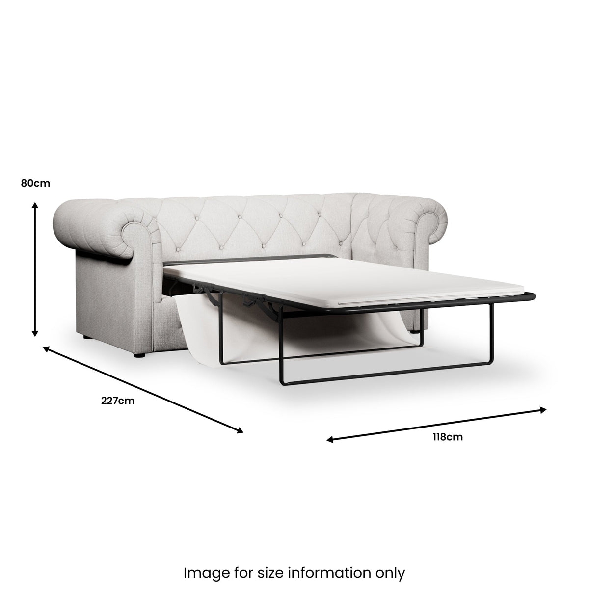 Everett 3 Seater Sofa Bed