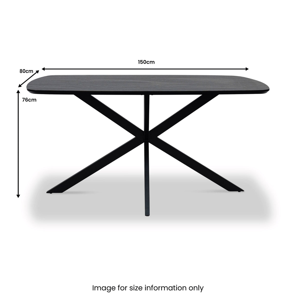 Rivelle 150cm Dining Table
