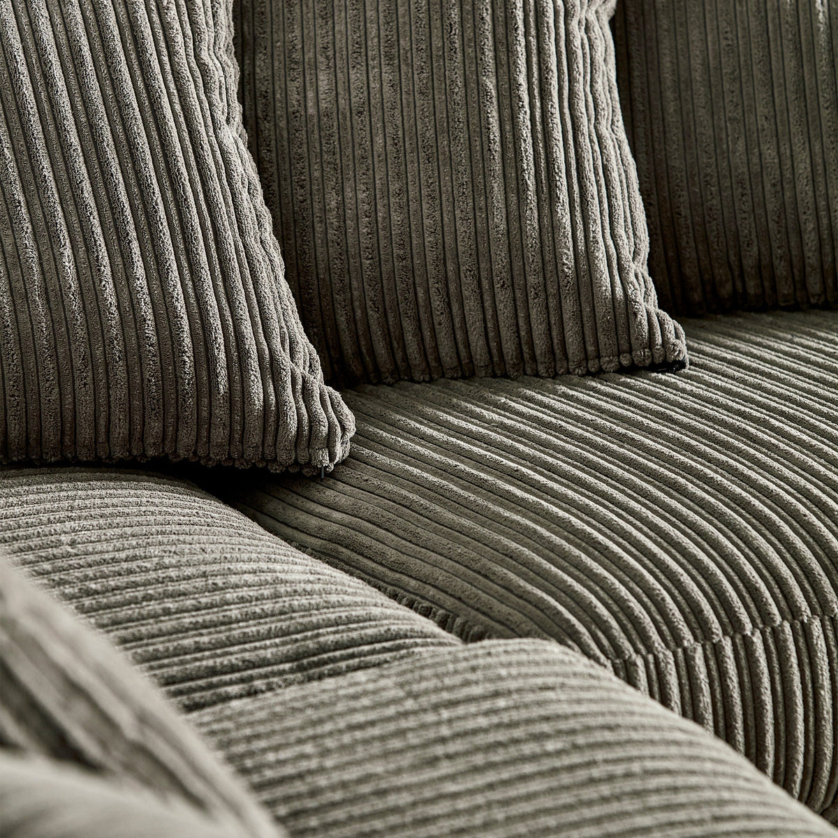 Bletchley Jumbo Cord Corner Sofa