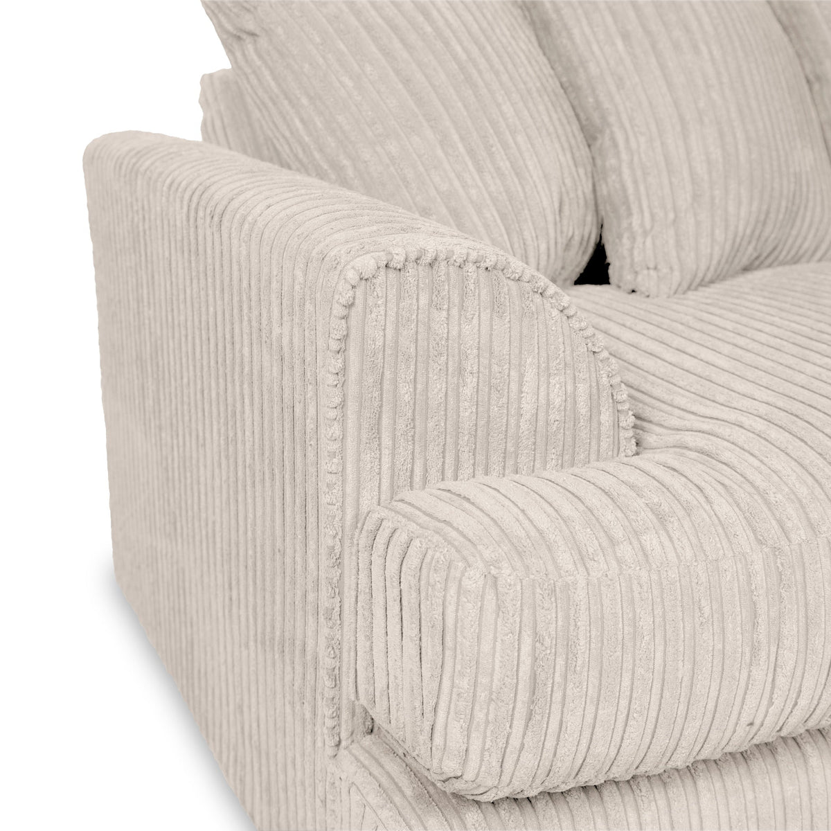 Bletchley Jumbo Cord Corner Sofa