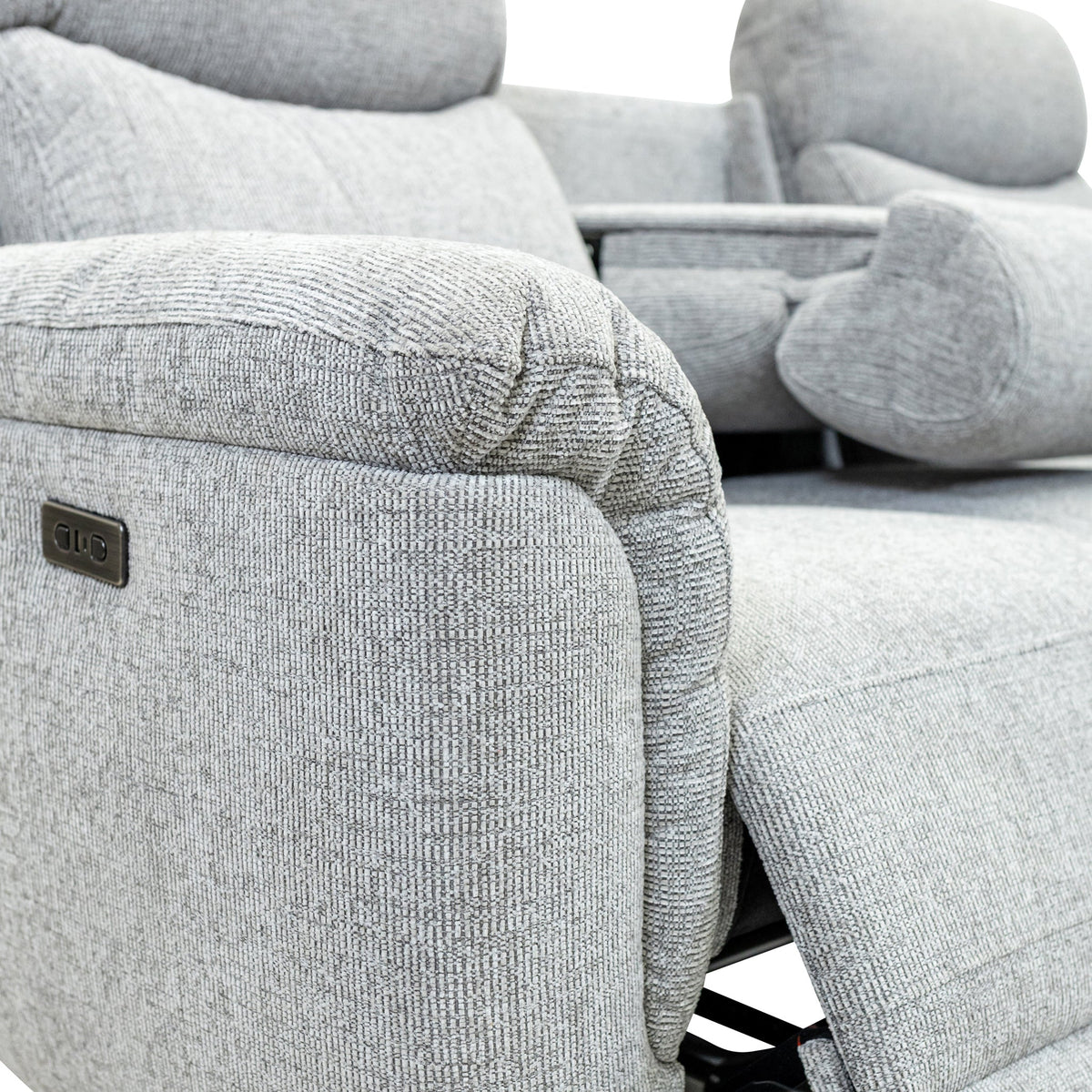 Hadlow Power Recliner 3 Seater Sofa with Console