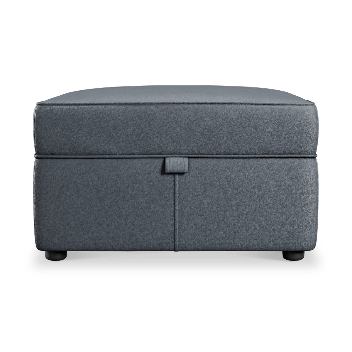 Edison Leather Storage Footstool