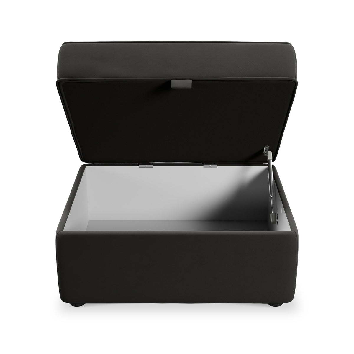 Edison Velvet Storage Footstool