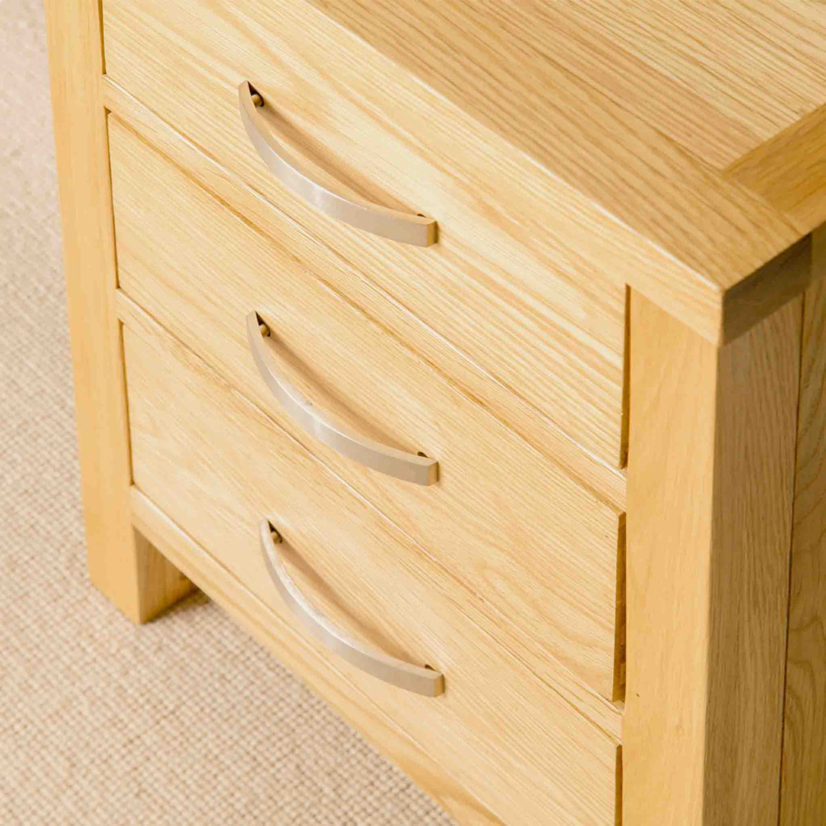 London Oak Bedside Table