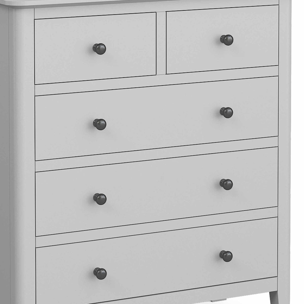 Elgin Grey 2 Over 3 Chest of Drawers