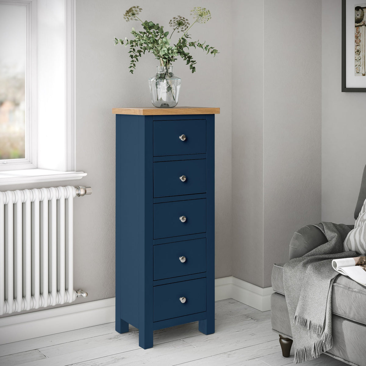 Farro 5 Drawer Tallboy Chest