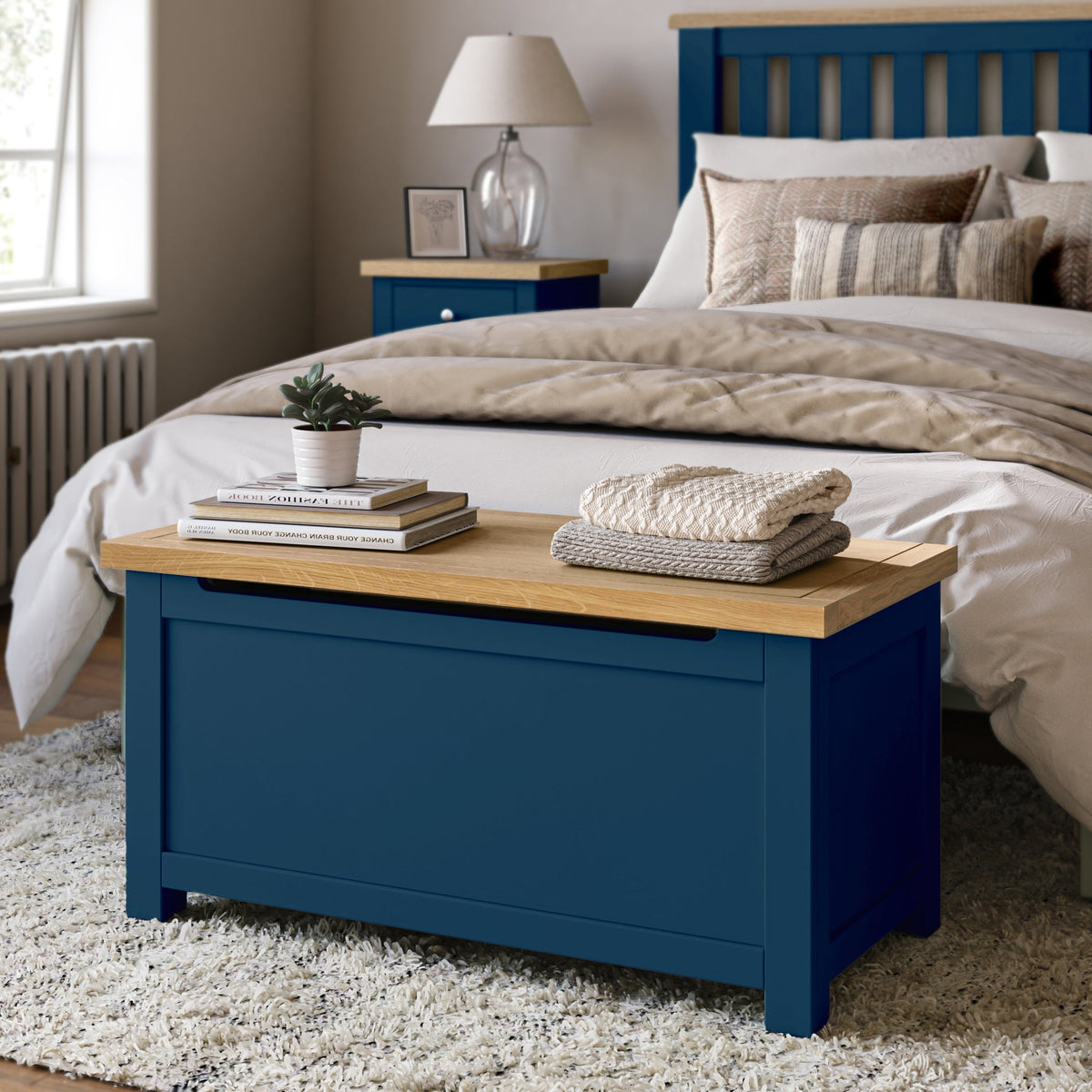 Farro Blanket Box
