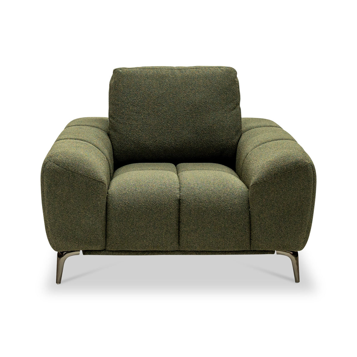 Noelle Textured Fabric Armchair