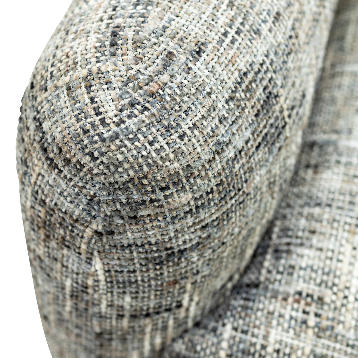 Delphine Multi-tonal Fabric Armchair