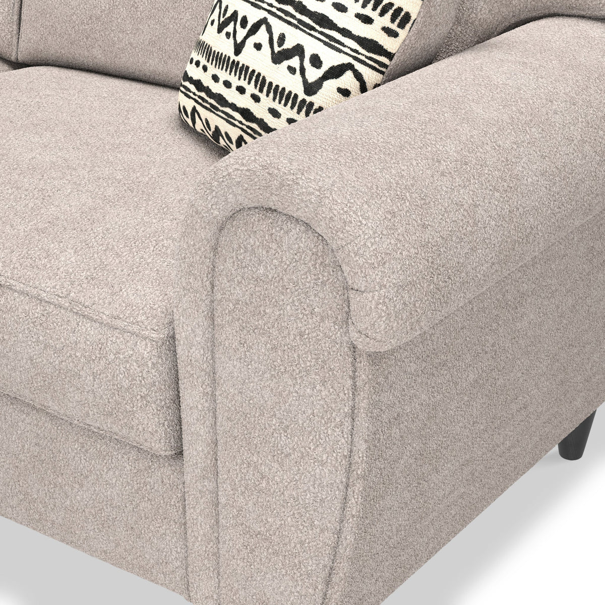 Jessie Boucle 3 Seater Sofa