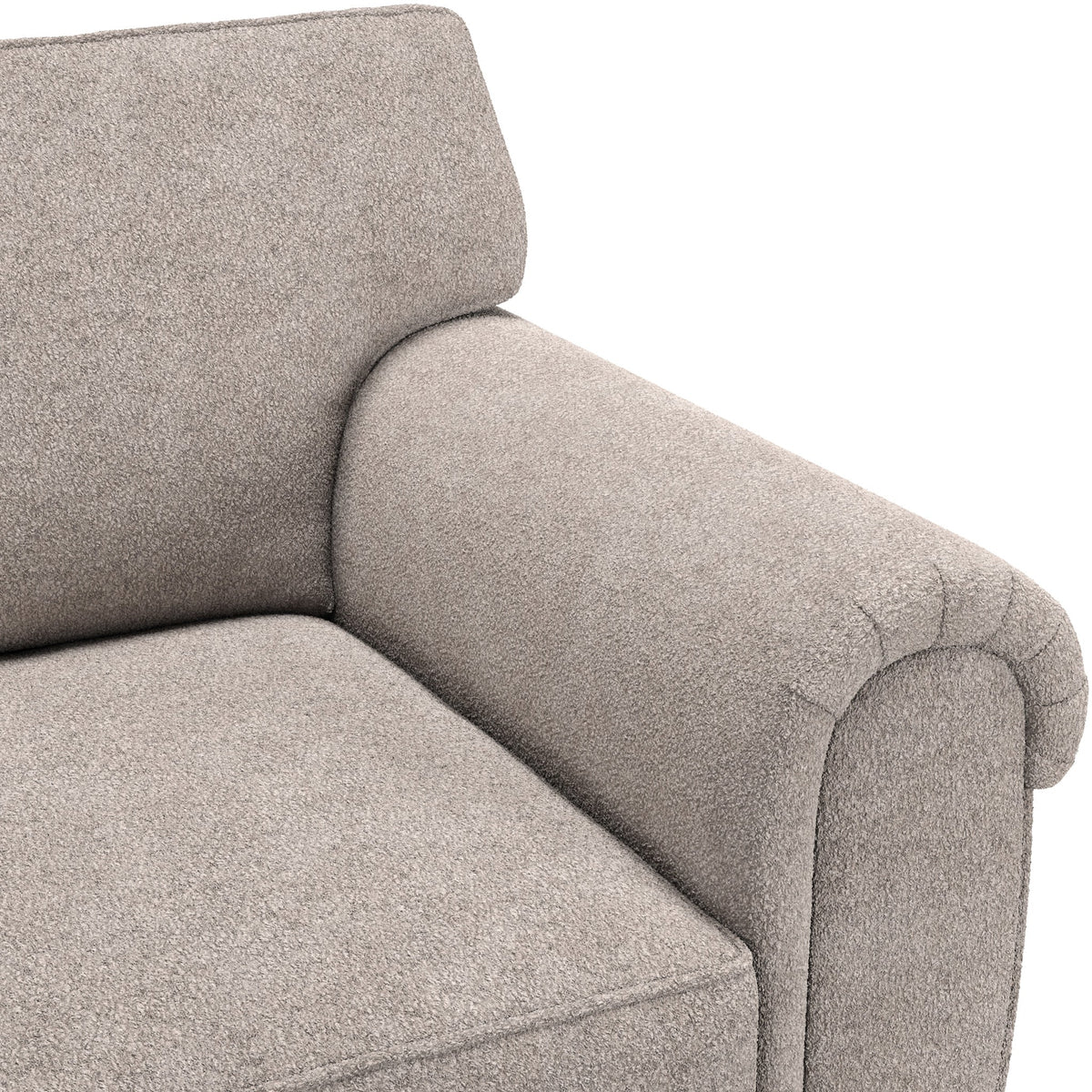 Jessie Boucle Snuggle Armchair