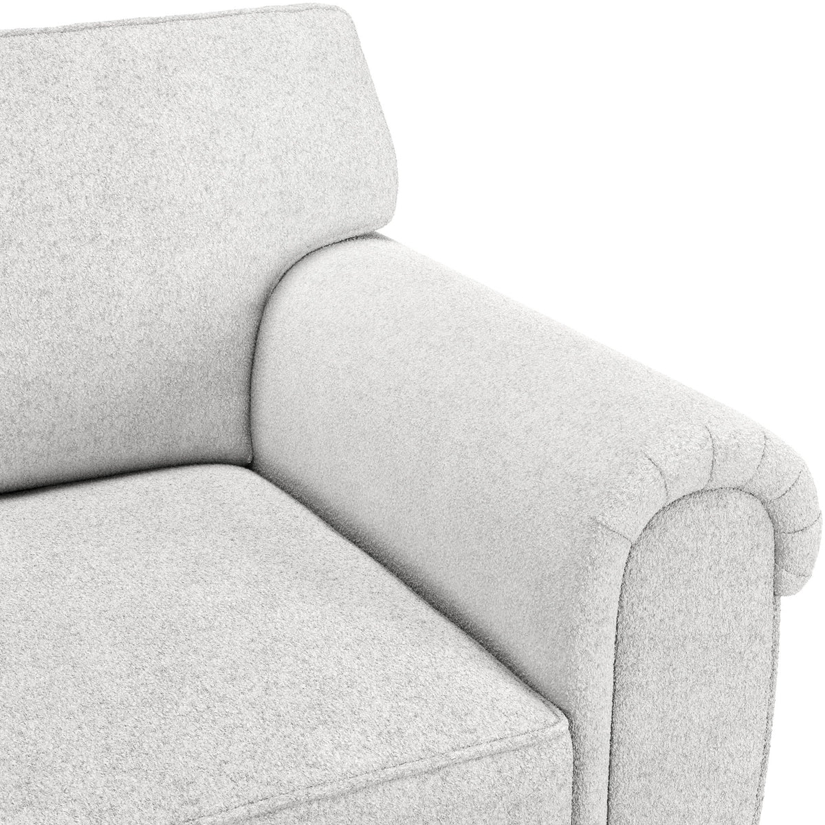 Jessie Boucle Snuggle Armchair