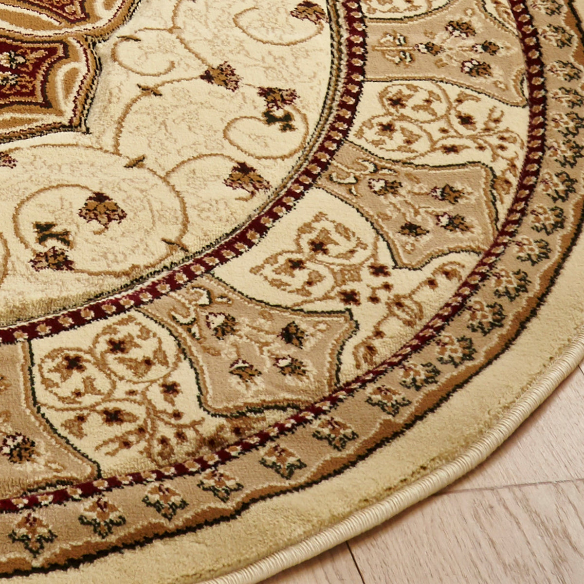Holden Oriental Stain Resistant Circular Rug