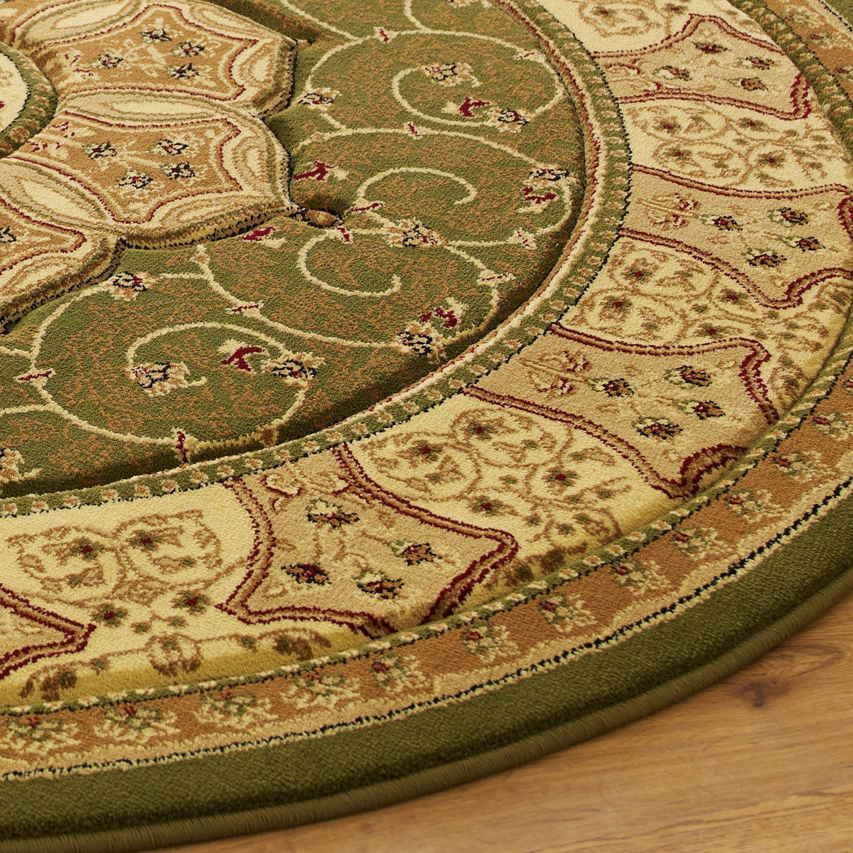 Holden Oriental Stain Resistant Circular Rug