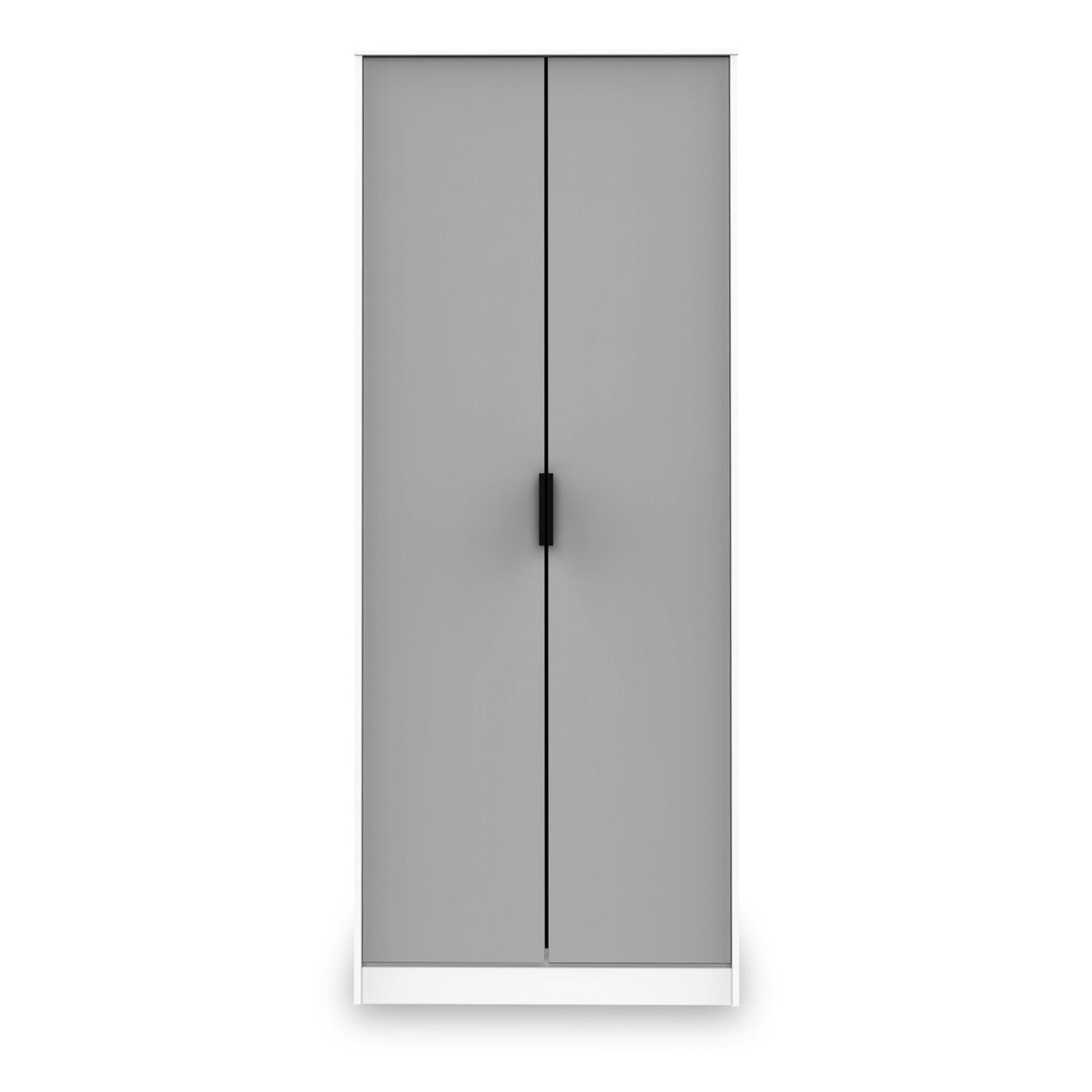 Asher White 2 Door Double Wardrobe