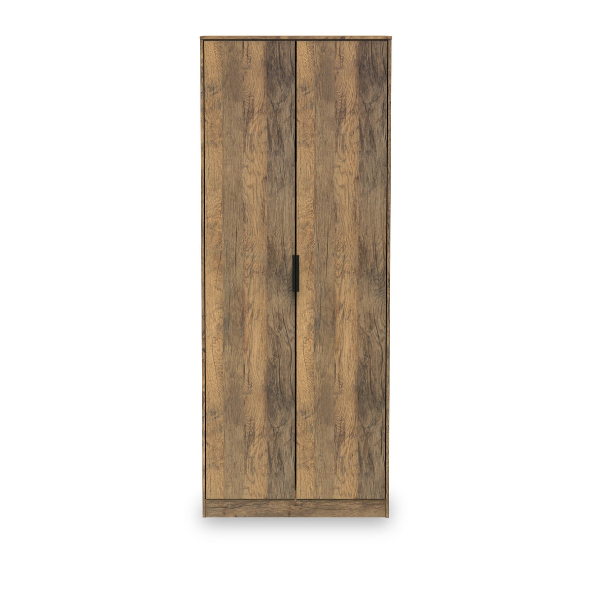 Moreno Rustic Oak 2 Door Double Wardrobe