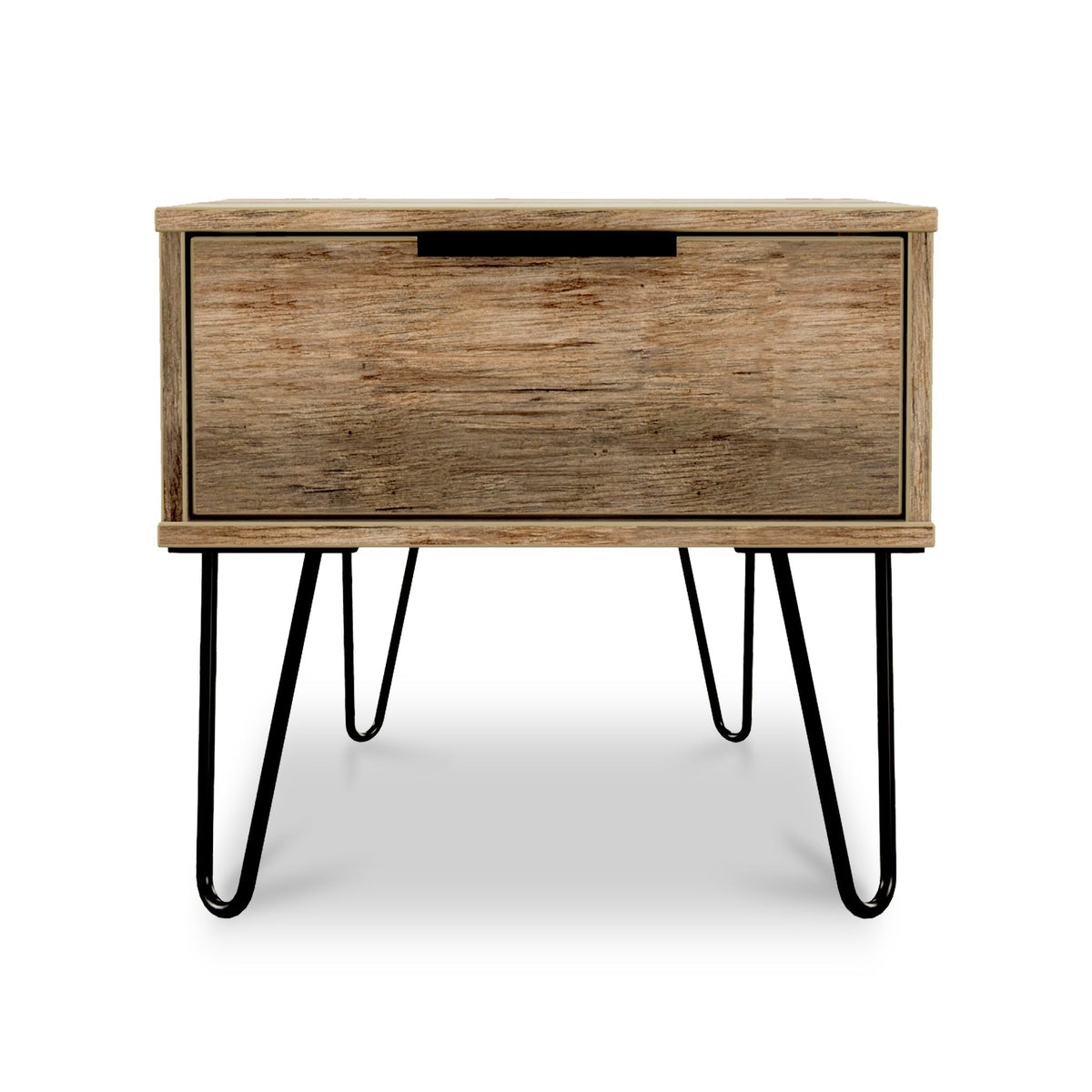 Moreno Rustic Oak 1 Drawer Bedside