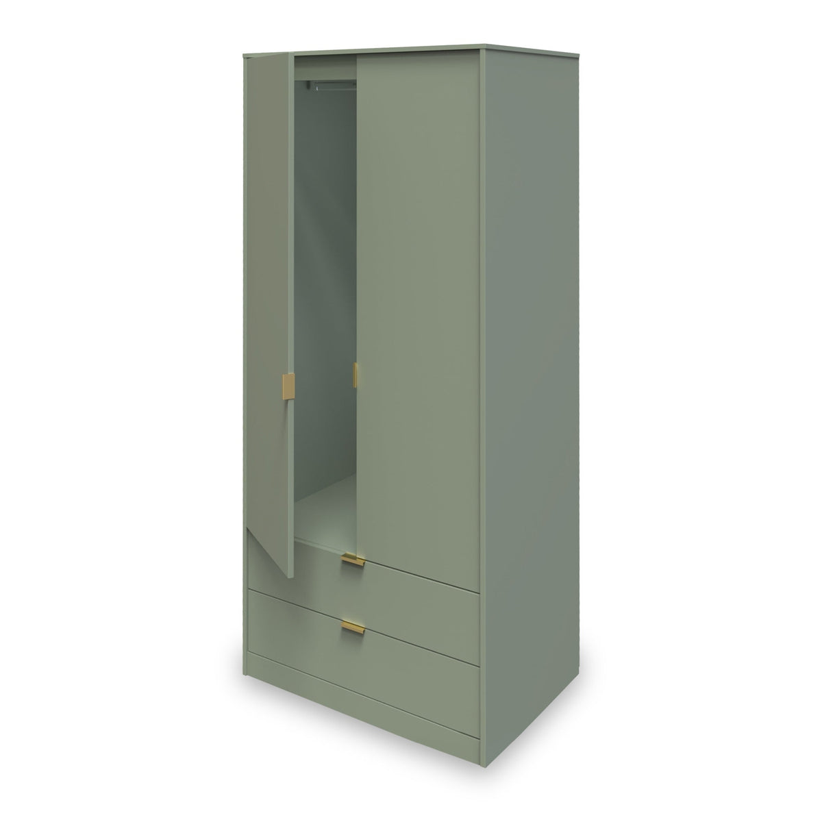 Moreno 2 Door 2 Drawer Double Wardrobe