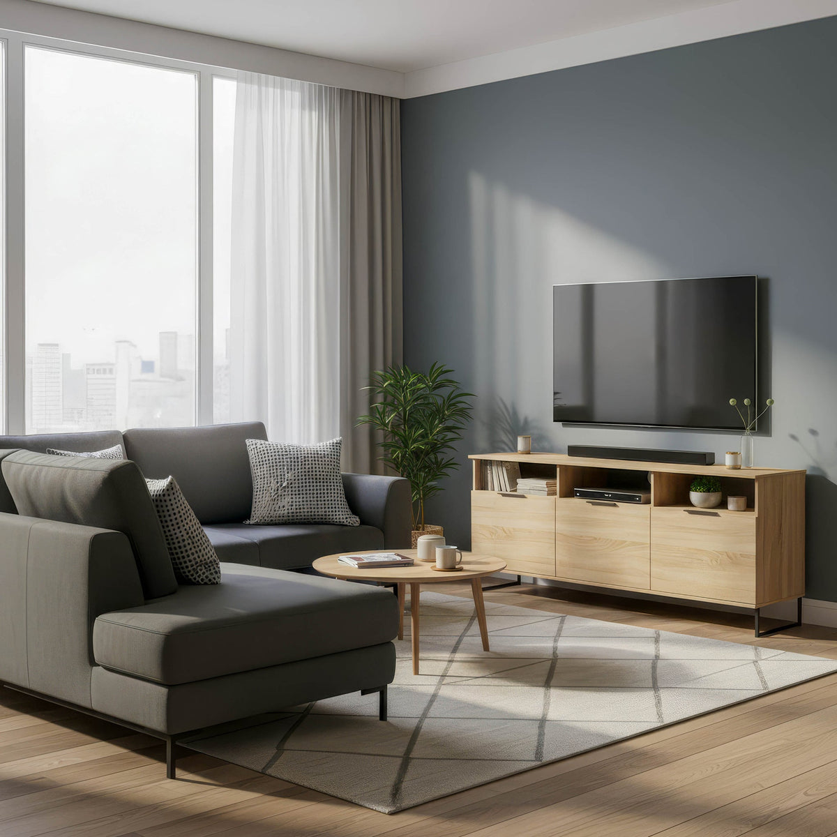 Ashbourne Drop Down TV Unit