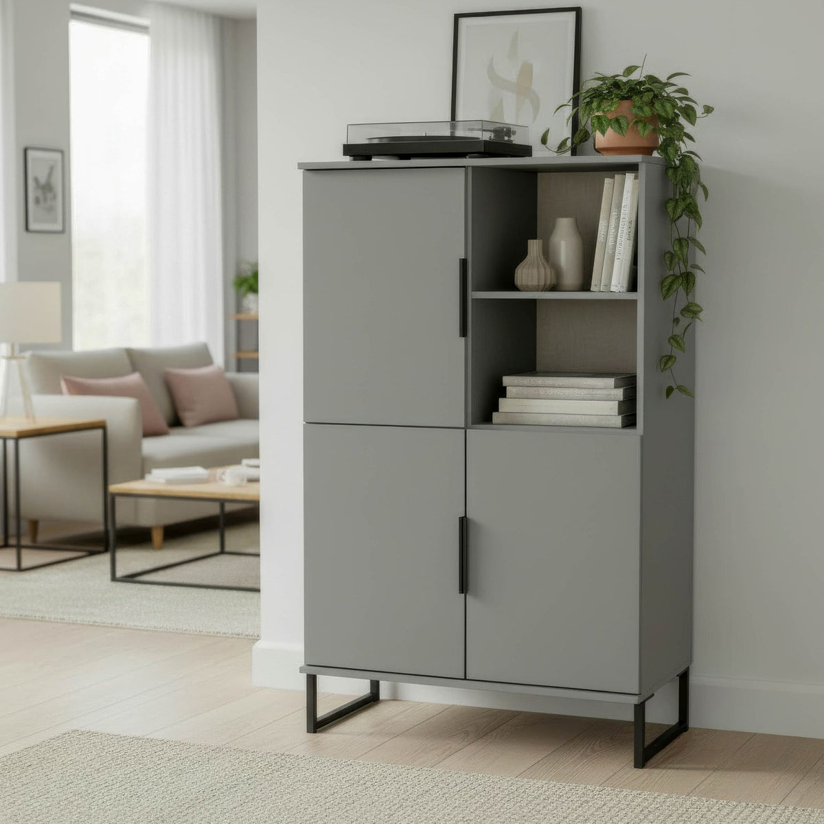 Ashbourne 3 Door Cabinet
