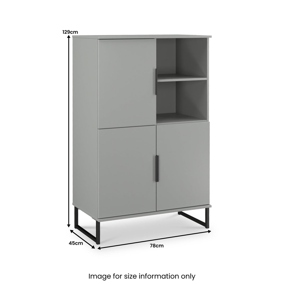 Ashbourne 3 Door Cabinet