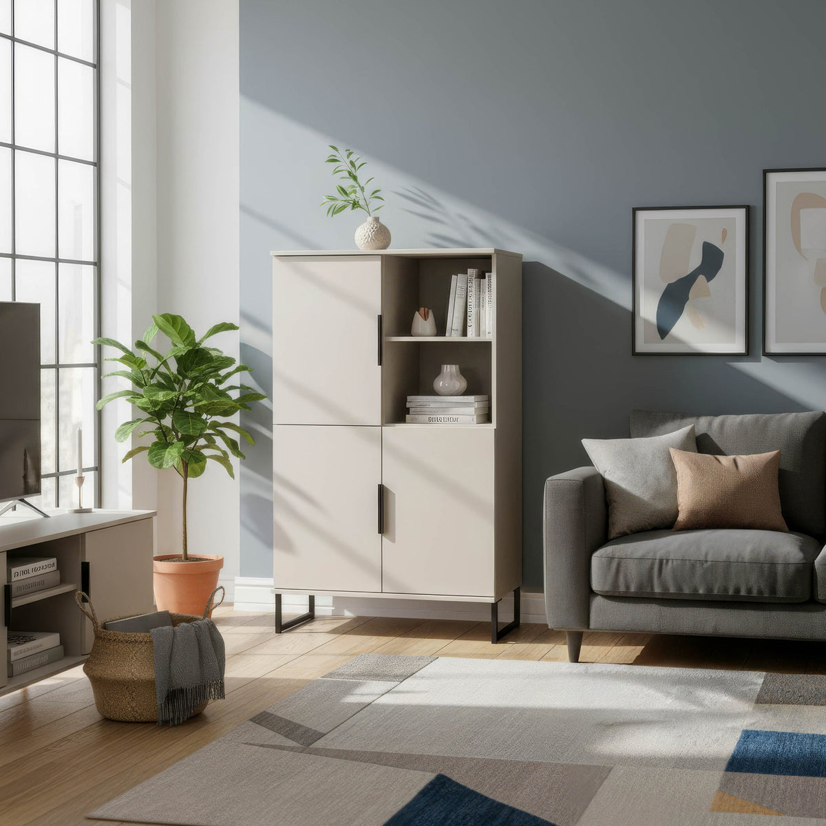 Ashbourne 3 Door Cabinet