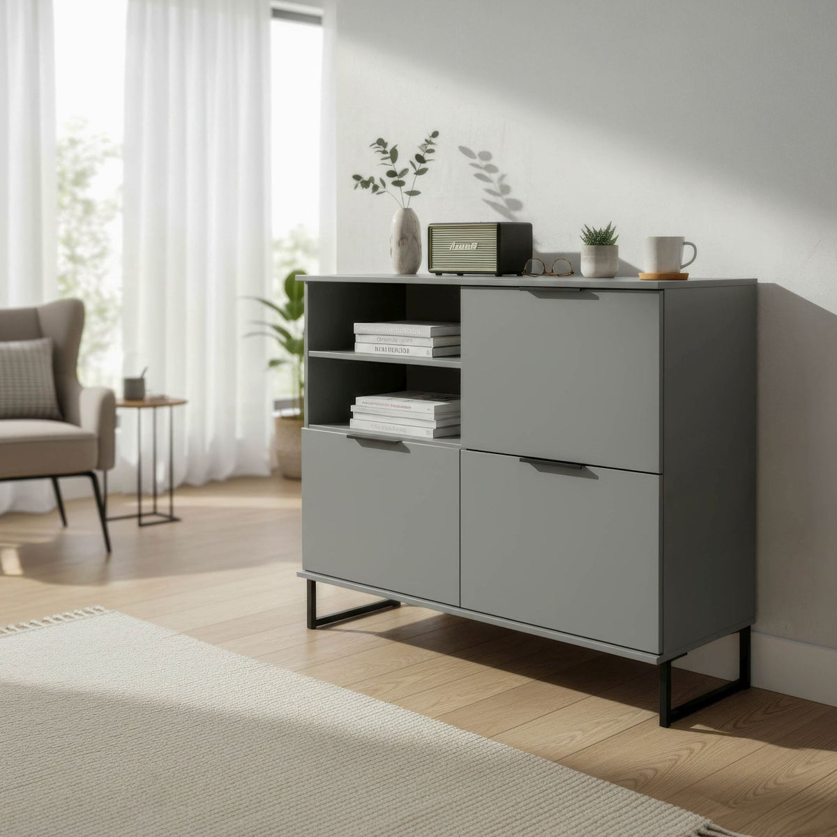 Ashbourne Drop Down Sideboard